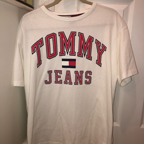 tommy jeans oversized t shirt